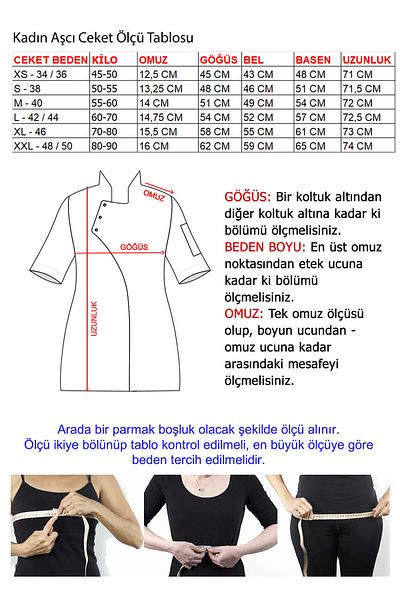 TIPTEKS Women's Royal Short Sleeve White Cook Jacket + Pants / Black Cap and Sling Apron - White Piping Set