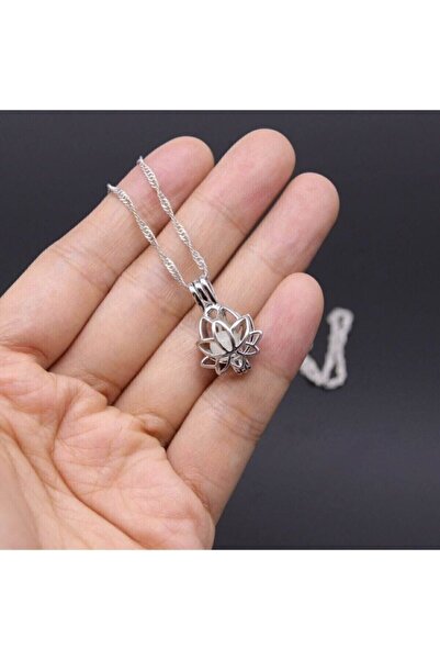 ema قلادة زهرة متوهجة في الظلام قلادة اللوتس قلادة زهرة اللوتس، اللوتس المتوهجة