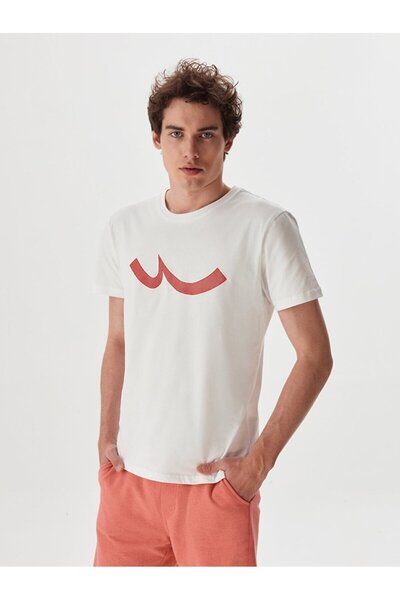 Ltb White T-shirt with logo