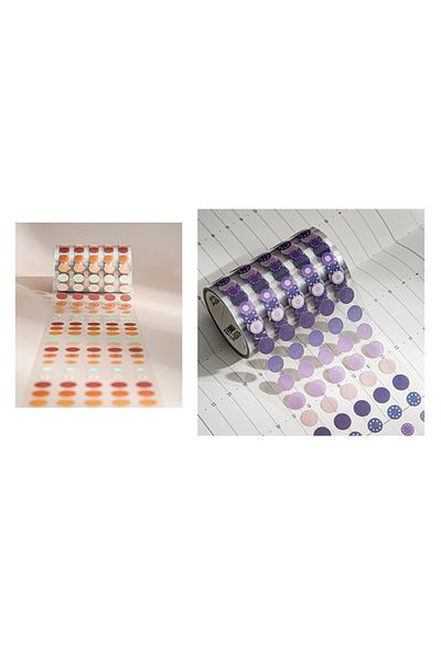 GUGUK Purple Sparkle Points Roll Tape (Ggk-Zn005)
