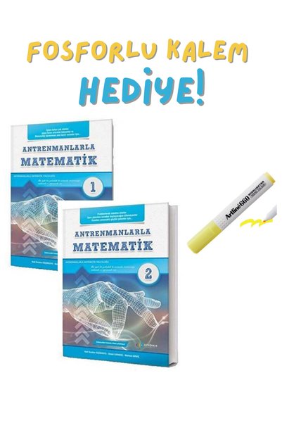 Antreman Yayınları Antrenman Yayınları Antremanlarla Matematik 1-2 - Fosforlu...