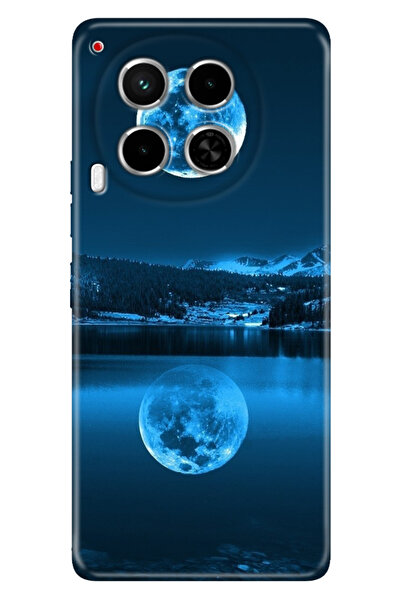 TECNO Camon 30 Kılıf Camon 30 Telefon Kılıfı Baskılı Dolunay Deniz