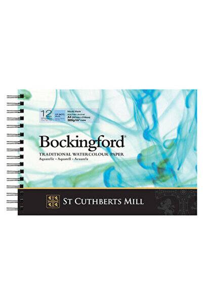 hobi24 Bockingford Traditional Sulu Boya Defteri 300gr. A4 12 Yp. Gf