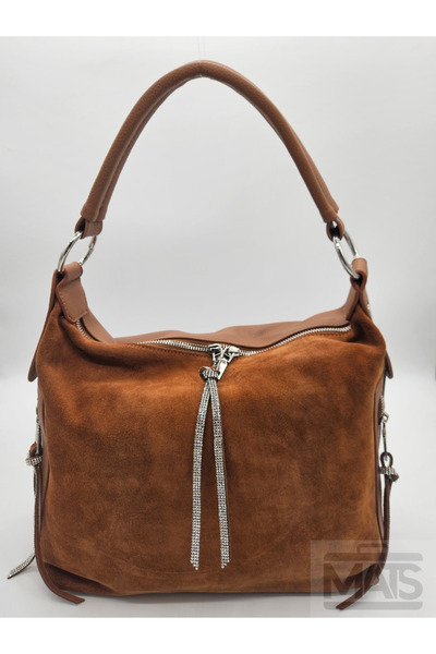 DSN Tek Askılı Taba Hakiki&Suni Deri Omuz Çantası