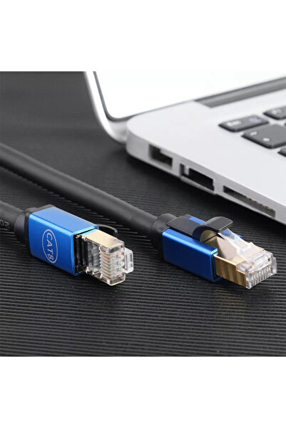 harry 5 Metre Cat8 Ethernet Rj45 Modem Internet Kablosu 40gbps 2000mhz 26 Awg 5Mt