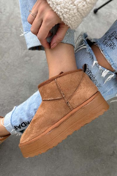 Shoebutik Мъфин кафяви ботуши