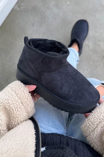 Shoebutik Cizme negre Muffin