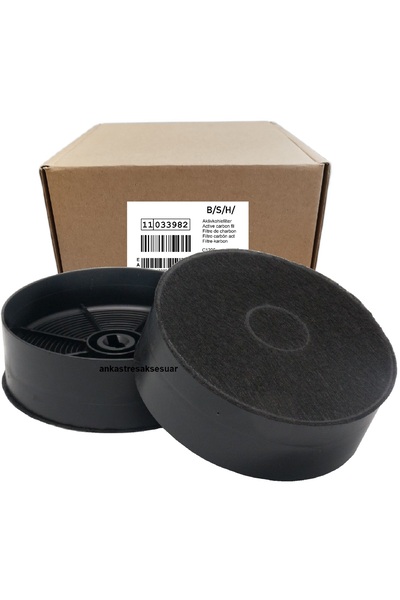 Bosch DFT63CA51T Aspiratör Karbon Filtre DWZ6IT0A0 2li 1Takım Bacasız Davlumb...