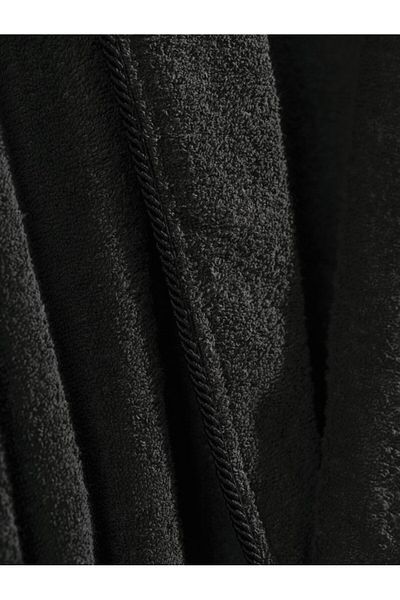 Cotton Box Σετ Μονό Μπουρνούζι Deluxe Χρώμα Anthracite