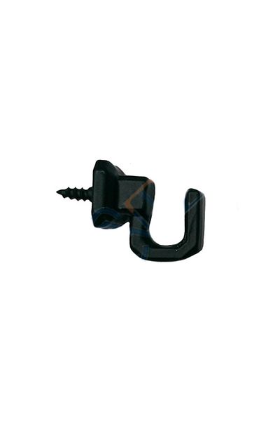 Skygo Screw Hook, Hanger Small - 15x18mm, Black - 100 Pieces