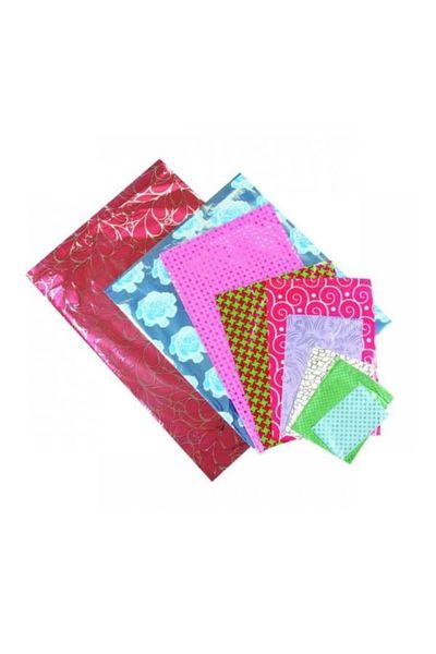 san Metalized Adhesive 100 Pack Ready Packaging Bags - 17X25