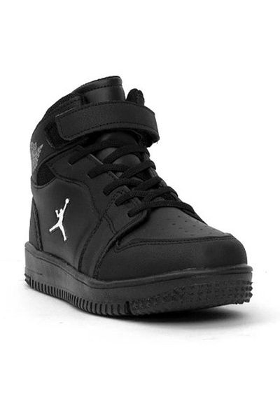 KCMN Glaxy Kocamans - Pantofi înalți Beijing High Top pentru copii, negru-negru