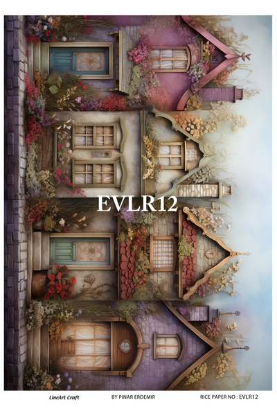 LİNEART ديكوباج نحاس من سلسلة هومز - 29x42 سم، رقم: EVLR12