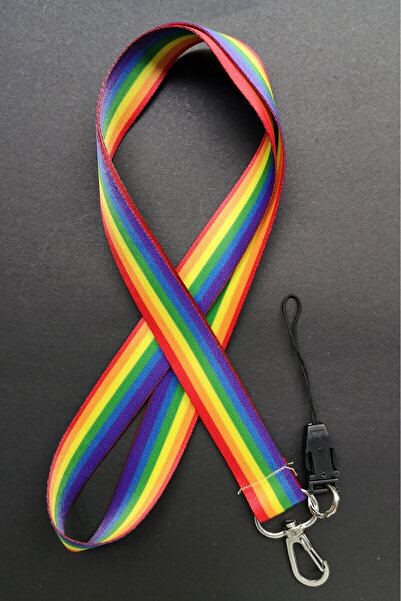 Apptakı Renkli Desen Boyun Askı İpi Yaka Kartı Boyun İpi Telefon Askısı - ASK...