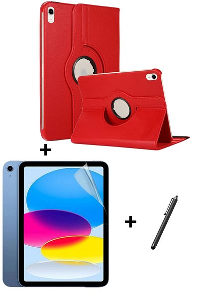 Hatreds Apple iPad 10.9 2022 - A2757 Model, 360 Degree Rotating Compatible Stand Case