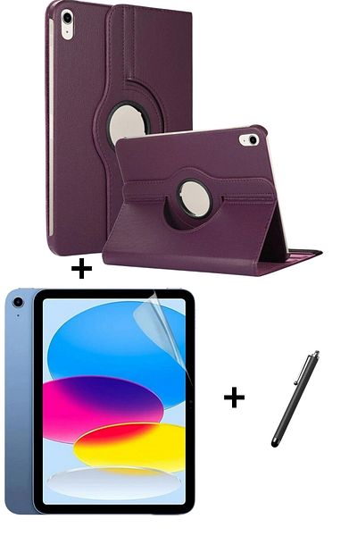 Hatreds Apple iPad 10.9 2022 - A2757 Model, 360 Degree Rotating Compatible Stand Case