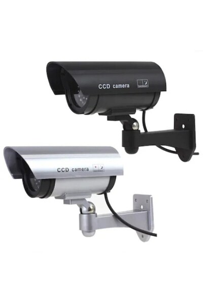 Neler Geldi Neler Led Işıklı Sahttee Güvenlik Kamera Sensörlü Hareket Caydırı...