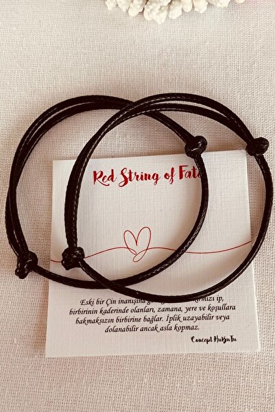 Concept HuBuTU مجموعة من سوار إنفينيتي باللون الأسود للرجال والنساء مكونة من ...