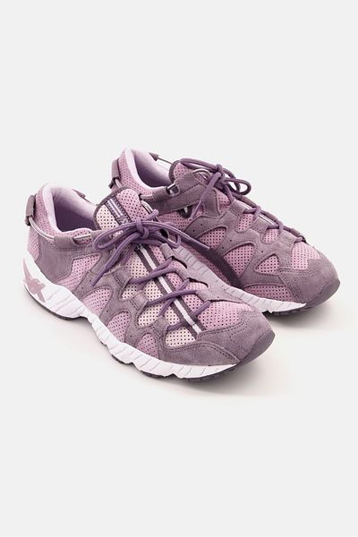Asics Tiger Men Gel-mai Lace Up Sport Shoes, Lavender