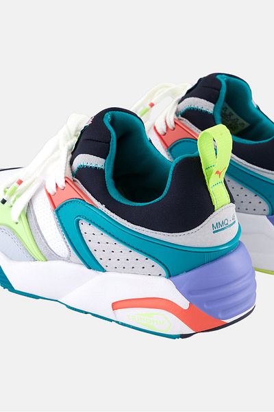 Puma Kids Boy Blaze Of Glory Stb Lace Up Outdoor Shoes, White Combo