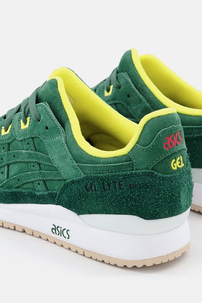 Asics Men Gel Lyte III Og Training Shoes, Green/Light Green Combo