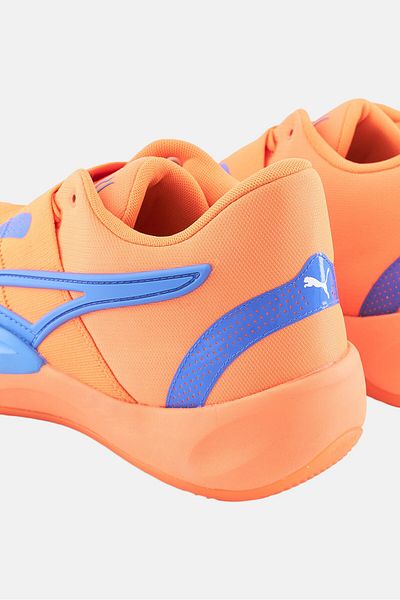 Puma x NJR حذاء تدريب Rise Nitro برباط للرجال، برتقالي