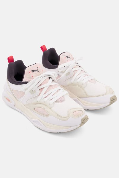 Puma Men TRC Blaze RE Collection Lace Up Sports Shoes, White