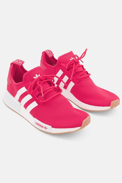 adidas Men Lace Up Nmd R1 Training Shoes, Red