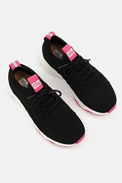 Fitflop Women Lace Up Trainers Shoes, Black