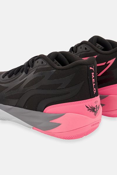 Puma Kids Girl Lace Up Sport Shoes, Black
