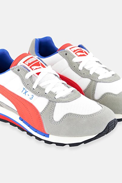 Puma Kids Boy Tx-3 Lace Up Outdoor Shoes, White