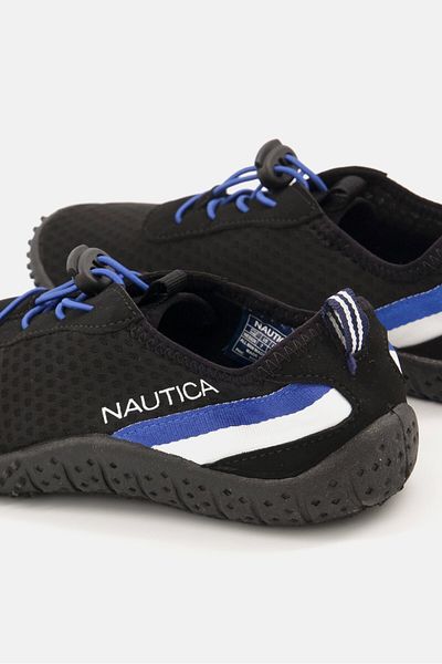Nautica Men Low Cut Lace Up Casual Shoes, Black