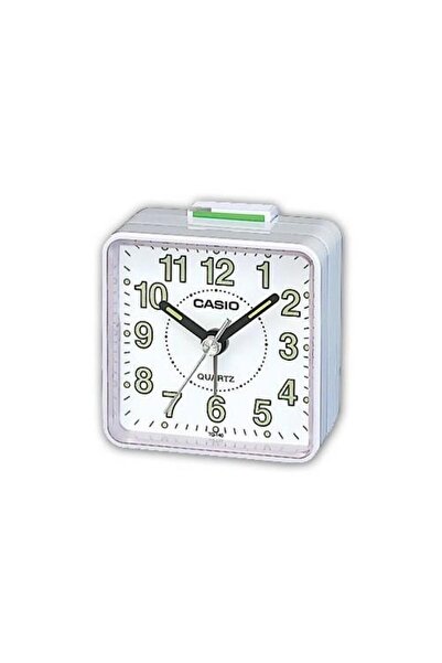 Casio Tq-140-7df Alarmlı Beyaz Mini Çalar Masa Saati