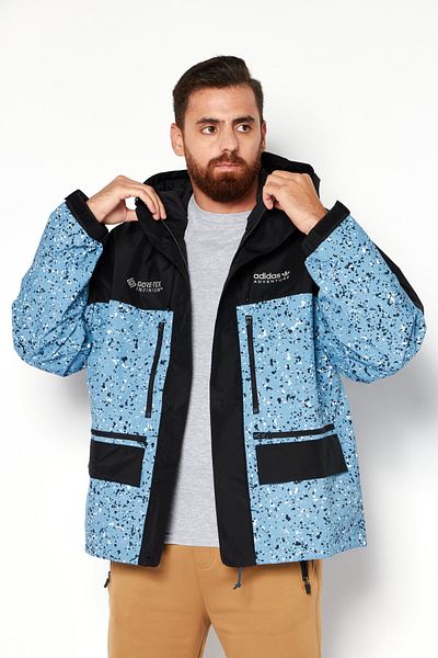 adidas Men Sportswear Fit Outdoor Hoodie, Multicolor