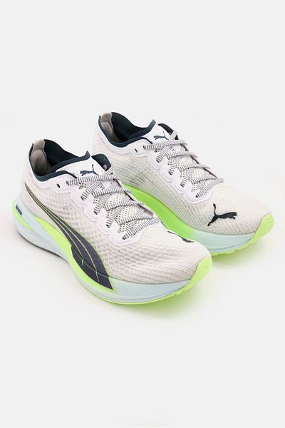 Puma Women Lace Up Deviate Nitro Sports Shoes, White