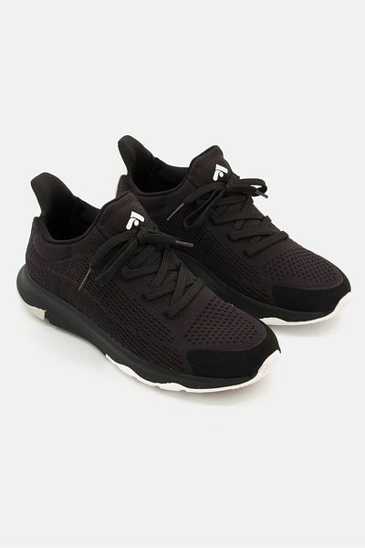 Fitflop Women Lace Up Training Sport Shoes, Black