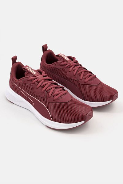 Puma Women Incinerate Lace Up Sports Shoes, Brown Combo
