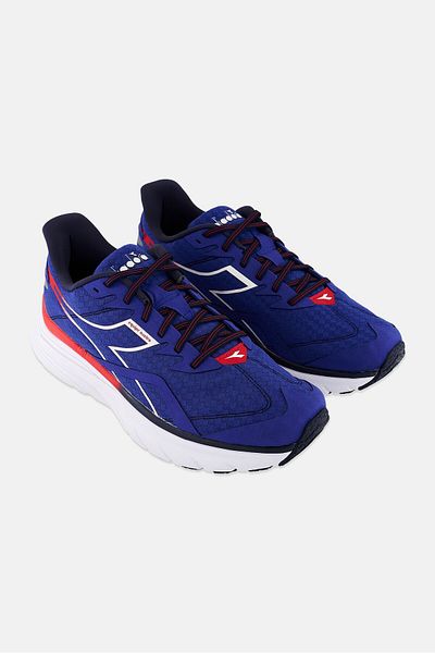 Diadora حذاء رياضي للرجال من Equipe Nucleo برباط، باللون الأزرق