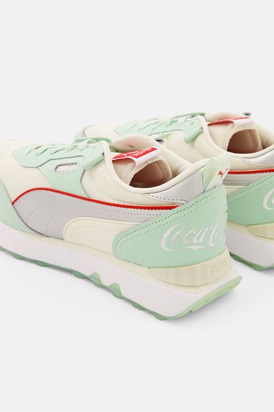 Puma Men Rider Fv Le Coca Cola Lace Up Training Sports Shoe, Multicolor