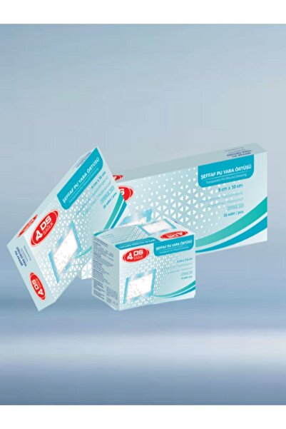 DS Sağlık Su Geçirmez Şeffaf Pu Film Yara Örtüsü (SEZERYAN BANDI)(DAMLA SAĞLIK) 3 Adet