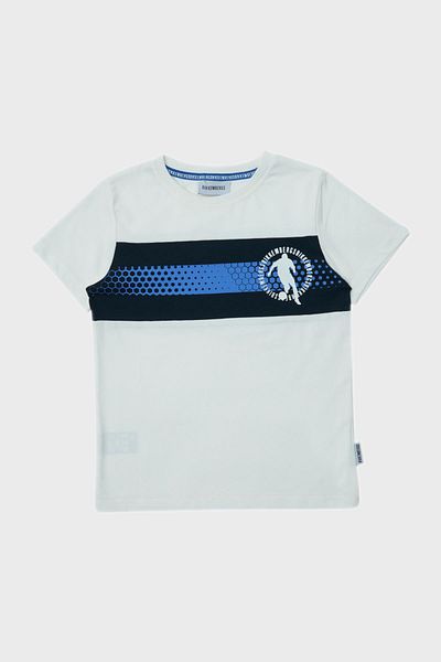 Bikkembergs Bg Store Boy Off-White T-Shirt 23Ss1Bk1419