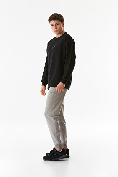 Fulla Moda Text Printed φούτερ με λαιμόκοψη