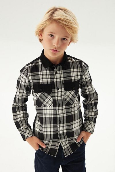 Bikkembergs Bg Store Boy's Black Shirt 23Fw0Bk1865