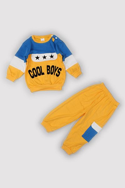 Peki 5-Piece Cotton Children's Tracksuit Pajamas Set - Star Pattern, Christmas Gift, Add 4 Payments 13839