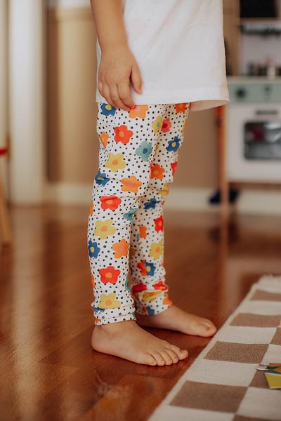 Evalin-go Sling Babyroom Flower Patterned Girl's Tights