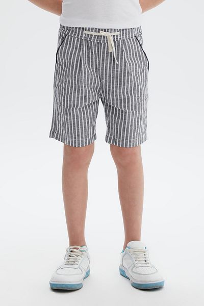 Bikkembergs Bg Store Pantaloni scurți cu dungi pentru băieți 23ss0bk1479