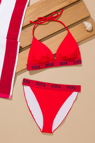U.S. Polo Assn. Red Women's Bikini 50263322 -Vr030