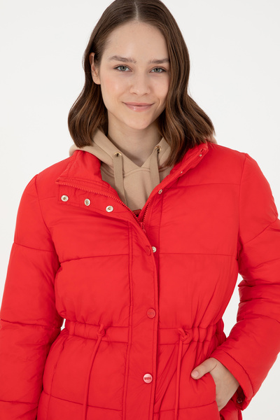 U.S. Polo Assn. Women's Red Coat 50291304 -Vr030