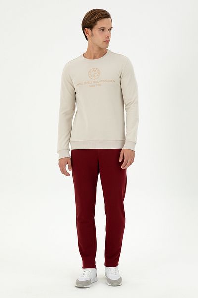 U.S. Polo Assn. Ανδρικό μπορντό παντελόνι 50295168 -vr014