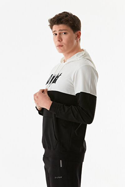 Fulla Moda Φούτερ με κουκούλα με κέντημα καγκουρό